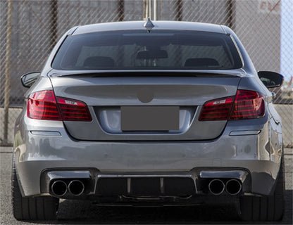 Glossy Black Rear Spoiler Wing for BMW 5 Series F10 F18 Sedan (2011-2017)