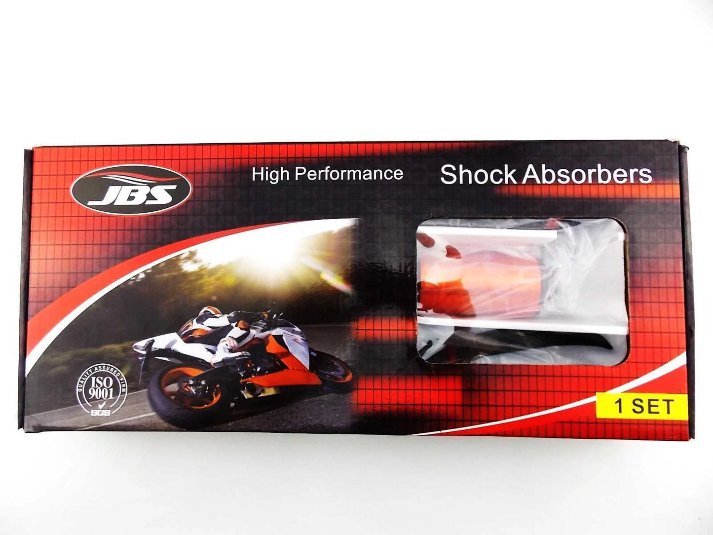 12 Inch JBS Nitrogen Shock Absorbers for Harley FXLR1340 Low Rider (1984-1995)
