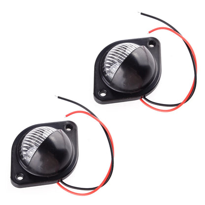 Universal LED License Plate Light Rear Bumper Tag Assembly for Car Truck