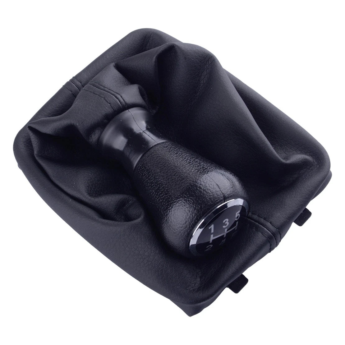 5 Speed Manual Gear Shift Knob Boot Cover for Peugeot 206, 406 (1998-2006)