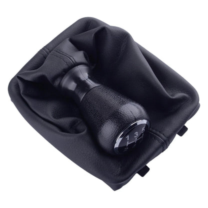 5 Speed Manual Gear Shift Knob Boot Cover for Peugeot 206, 406 (1998-2006)