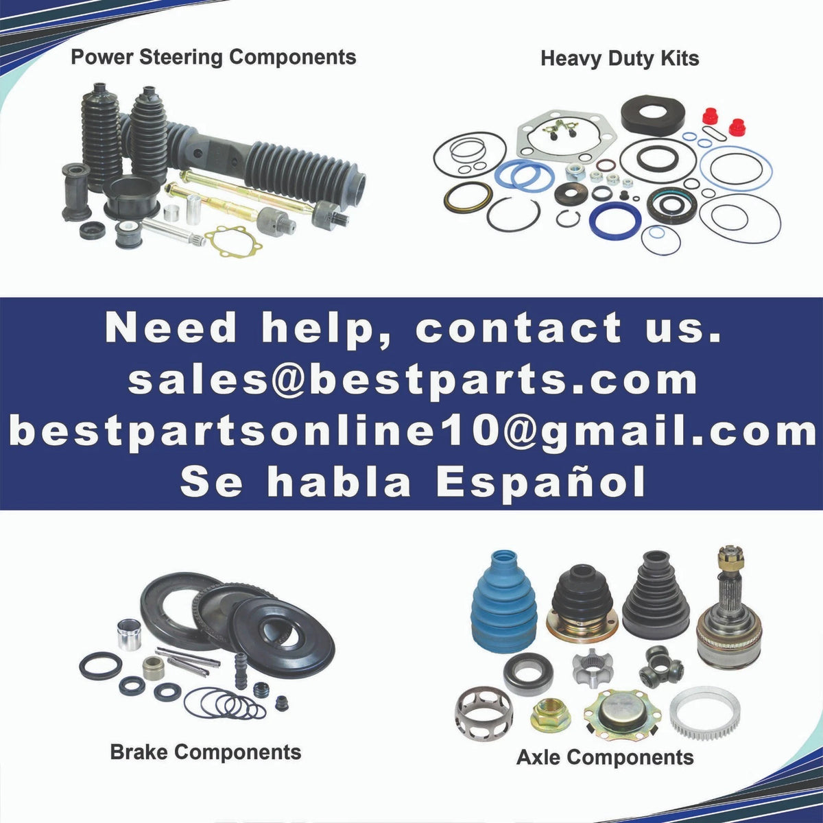 Power Steering Rack and Pinion Seal for BMW 745i (2002–2005)