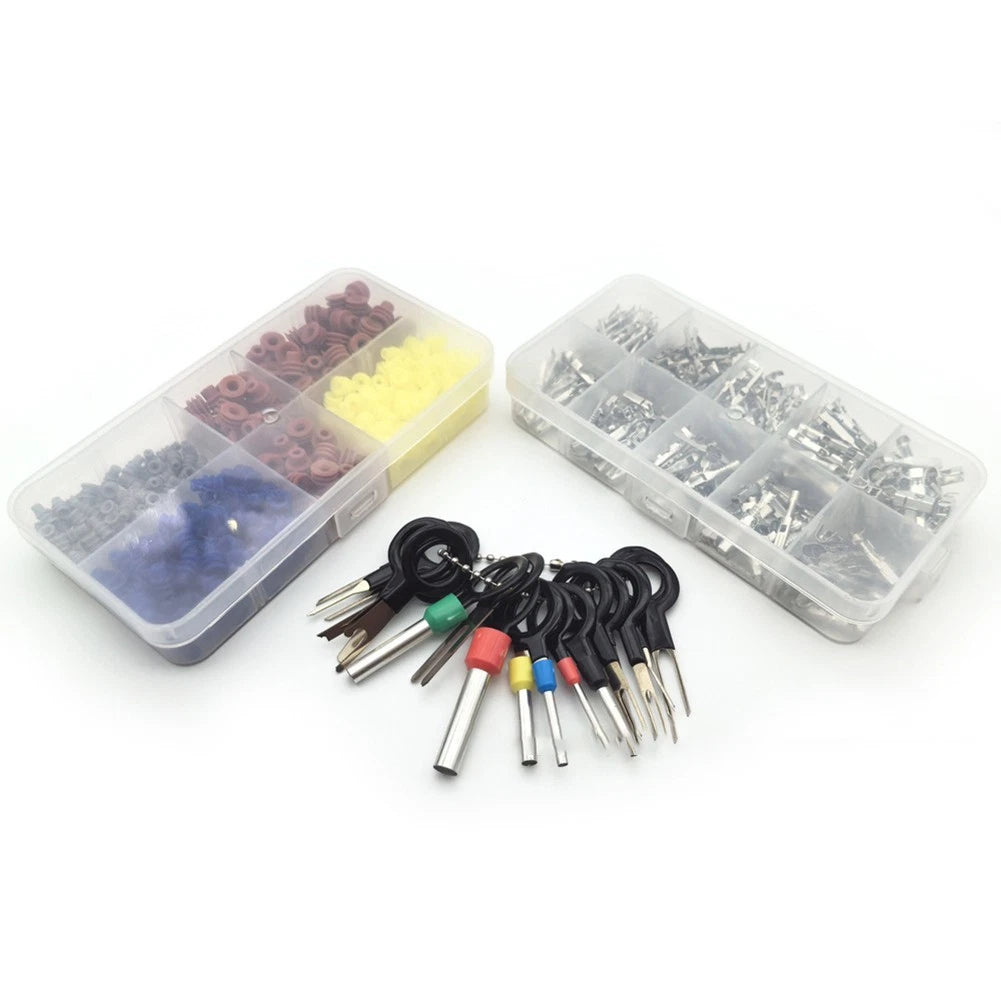 690PCS Connector Pins Terminal Kit for Automotive Electrical Use