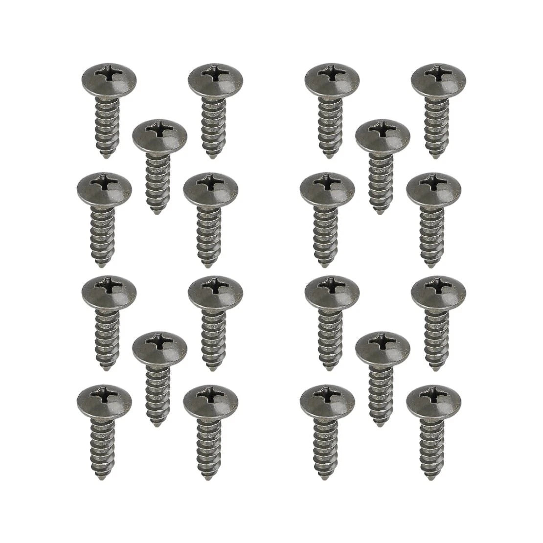 20 x Car Bumper Inner Fender Wheel Bolt Screws for Various Makes & Models