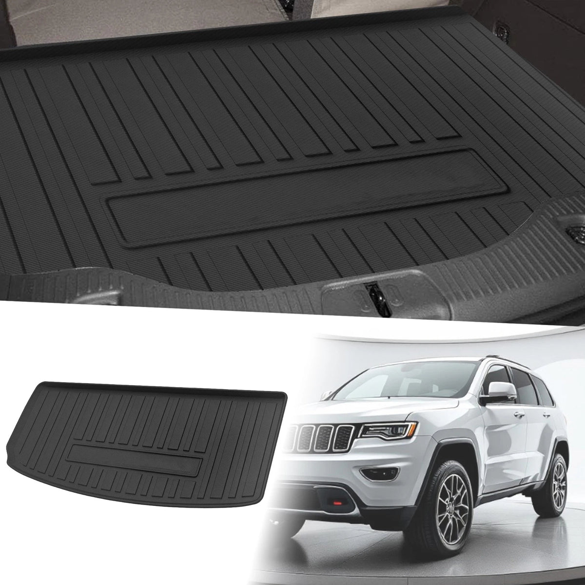 Cargo Liner Rear Trunk Mat for Jeep Grand Cherokee L (2021-2024)