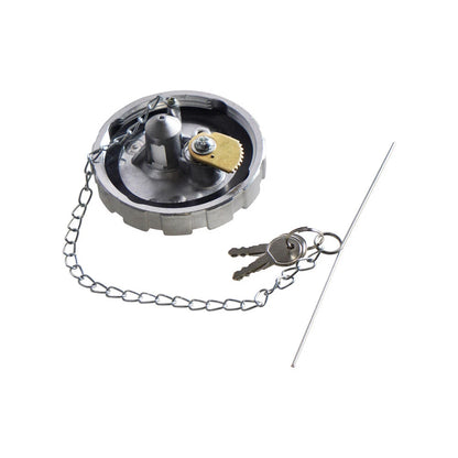 Locking Gas Cap for Truck - 3.5" Course Thread, 2 Keys (AU)