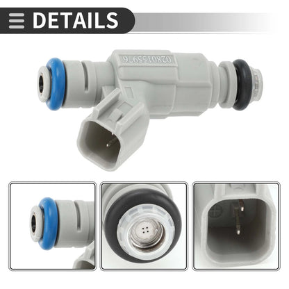 Fuel Injector for Dodge Caravan SE 2001-2003 2.4L Gray 1 x Unit