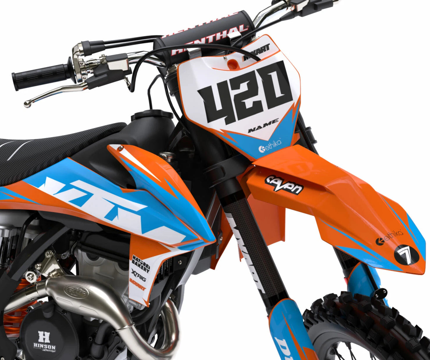 KTM SX Decal Kit Stickers for 2003-2004 Models