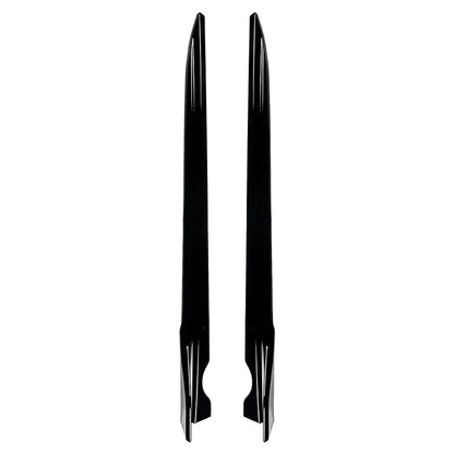 Skirt Extensions  Left Right for BMW G05 X5 LCI M Sport (2019-2025) Glossy Black