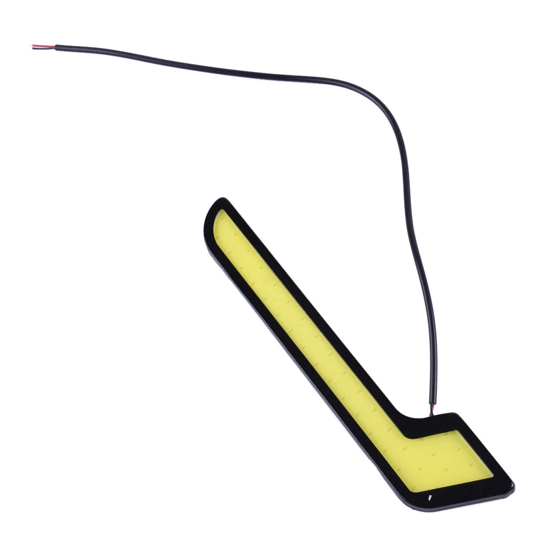 Universal White LED L Shape COB DRL Daytime Running Lights for Car