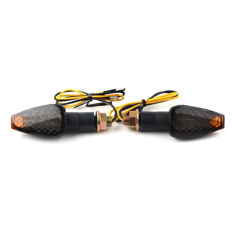 Black Universal LED Turn Signal Light Indicators for Mini 14 (No Year Specified)