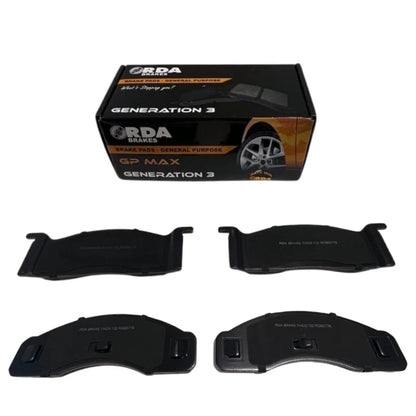 Brake Pad Set for Ford Fairlane ZC ZD ZF ZG Kelsey Hayes Caliper