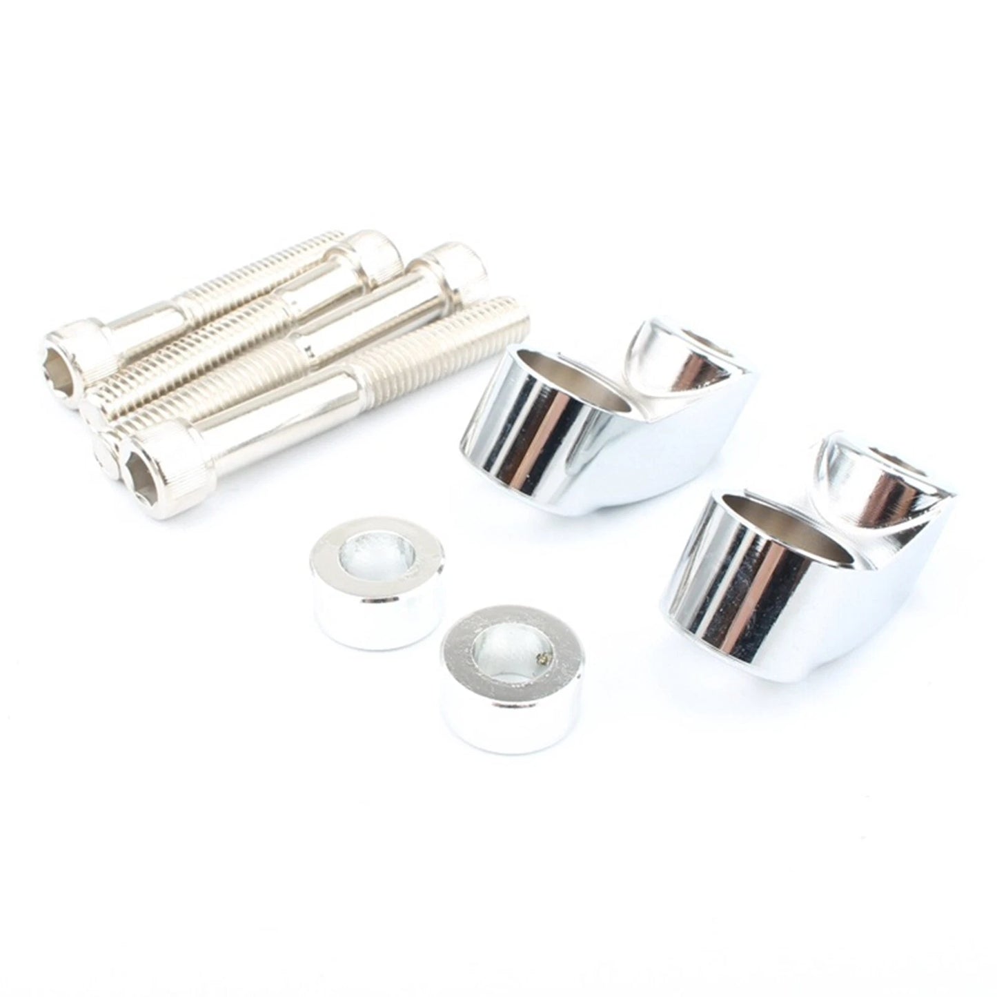 39mm 49mm Chrome Front Turn Signal Relocation Kit for Harley Sportster