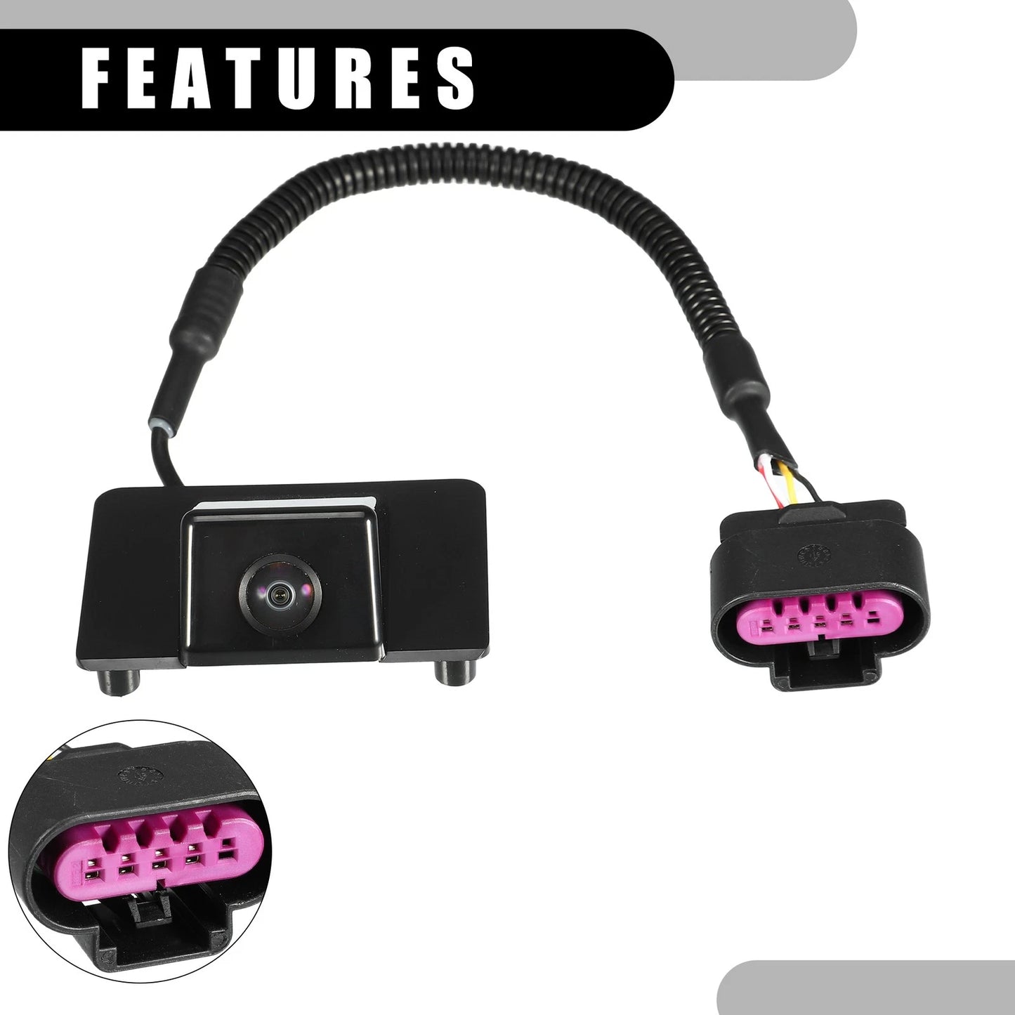 Rear View Back Up Camera for Chevrolet Suburban 1500 2500 3500 (2008)