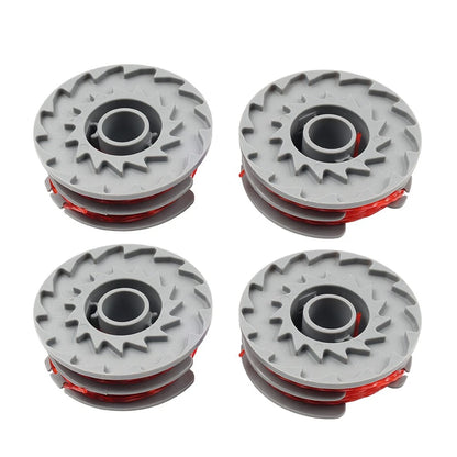 4pcs Trimmer Spool & Line 1.5mm 36ft for Flymo FLY021