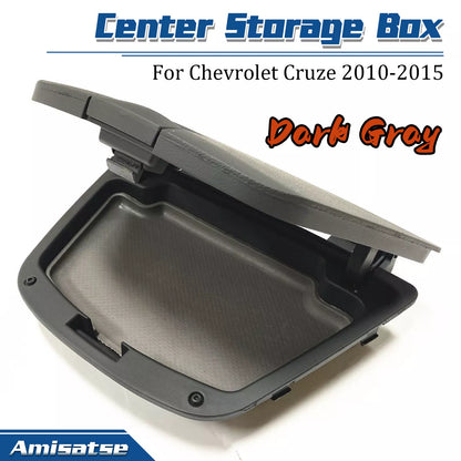 Gray Central Dashboard Storage Box Kit for Chevrolet Cruze (2010-2015)