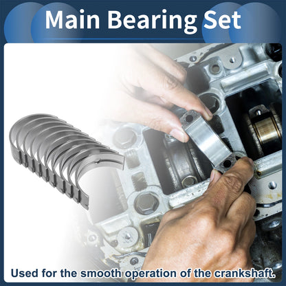 10 x Main Bearing Set for Toyota Van (1984-1989)