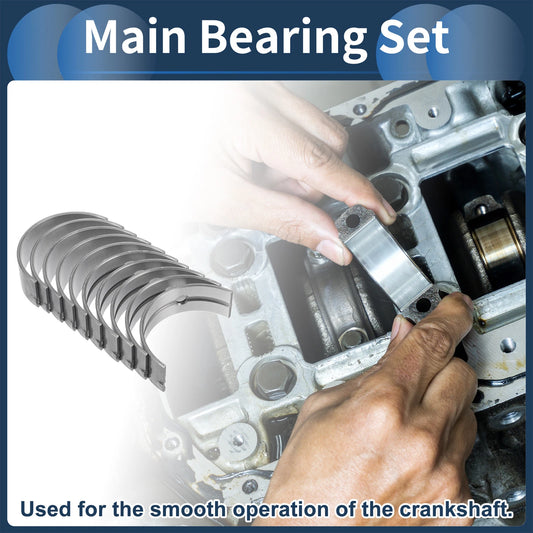 10 x Main Bearing Set for Toyota Van (1984-1989)