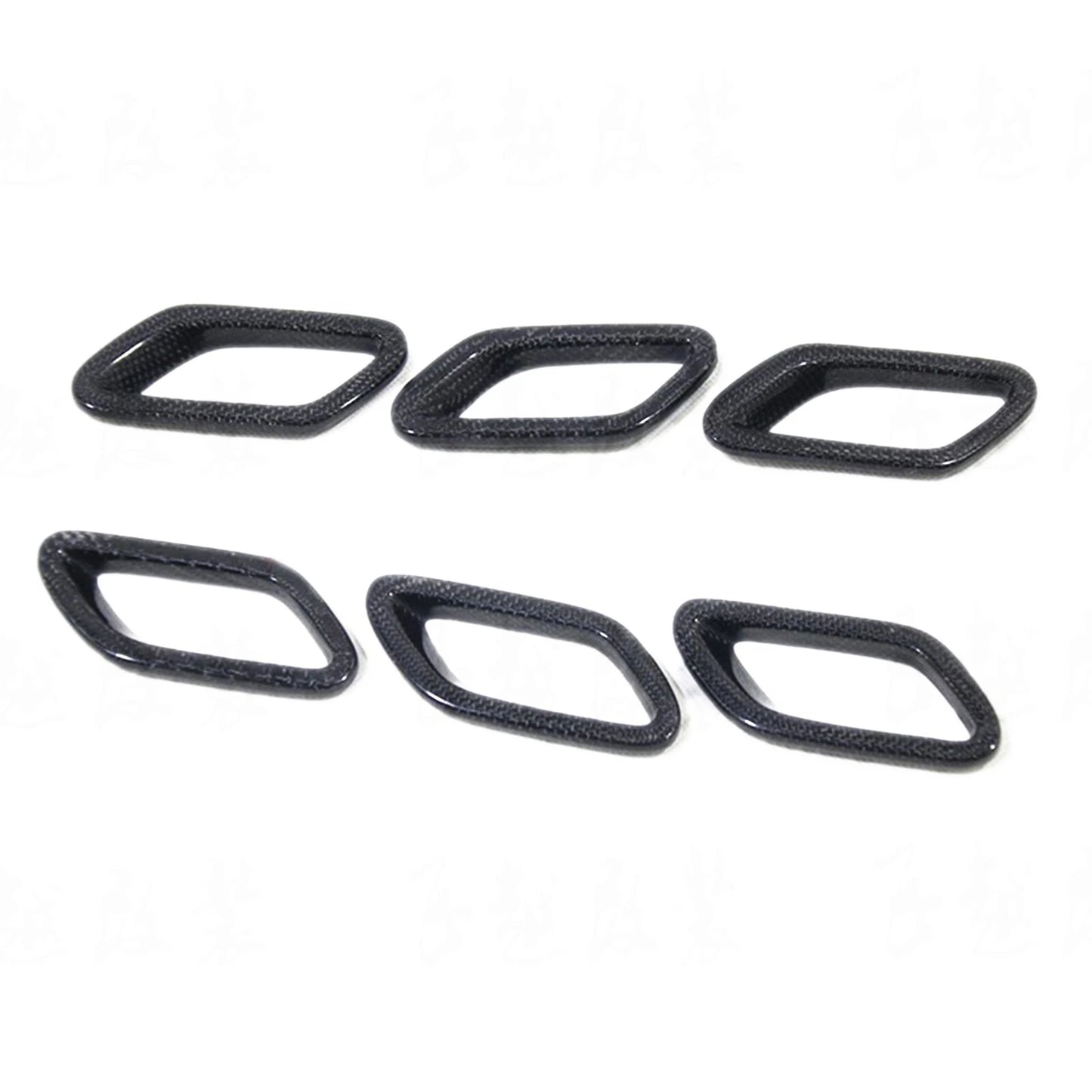 Carbon Fiber Wheel Fender Trim Covers for Maserati GC (2007-2017)