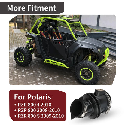 Air Cleaner Intake Throttle Body Boot w/ Clamp for Polaris RZR 800S(2008–2010)