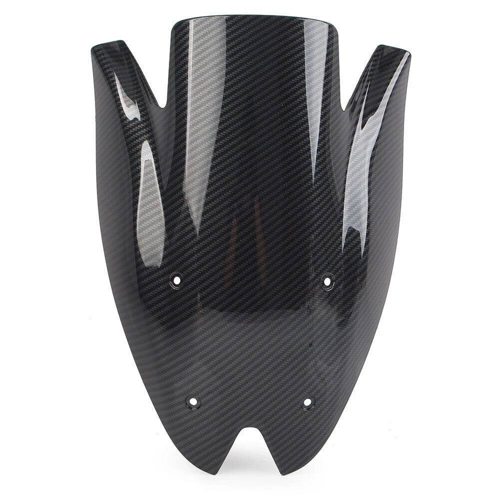 Black Carbon Fiber ABS Windshield Shield for KAWASAKI Z1000 (2010-2013)