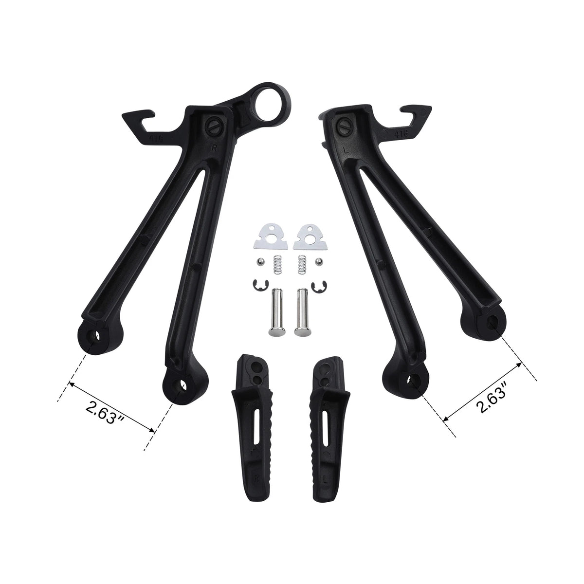 Passenger Footpegs Footrest Bracket for Suzuki GSXR1000 (2005-2006)