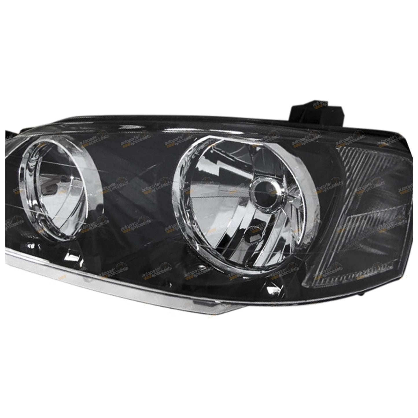 LH Headlight BLACK for Ford BA BF Falcon Fairmont (2002-2006)