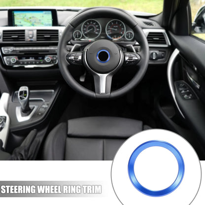 Steering Wheel Decal Ring Cover Trim for BMW 1 3 5 7 Series X1 X3 X5 X6