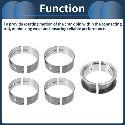 10 x Main Bearing Set for Mitsubishi L200 (1986-1995)