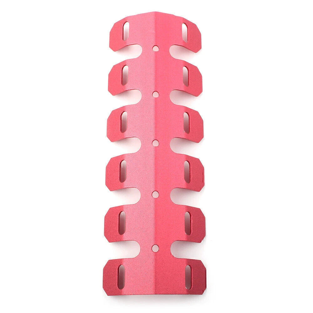 Red Motorcycle Exhaust Muffler Pipe Heat Shield Cover for Dirt Bike