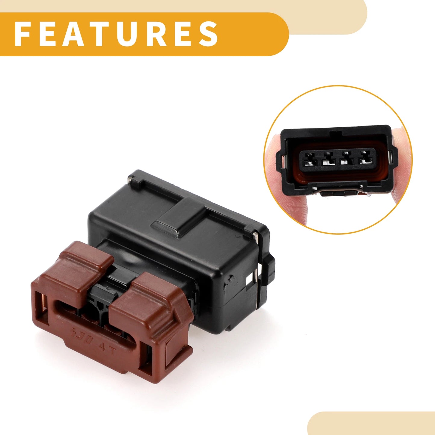 4 Pin Throttle Position Sensor Connector for Mitsubishi