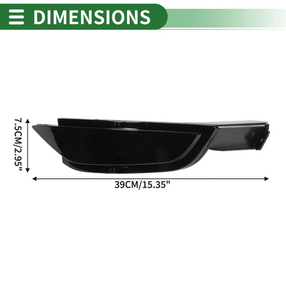 Bumper Reflector for Ford C-Max 2011-2018 Black 1 x Rear Right