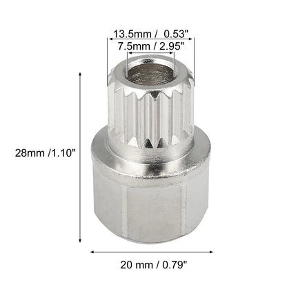 34/18PT Anti-Theft Wheel Lock Lug Nut Key for BMW