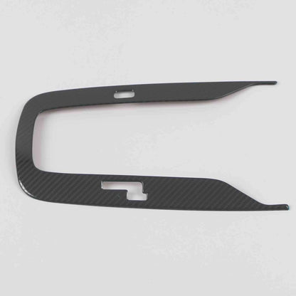 Steel Fiber Gear Shift Panel Lid Cover Trim for Toyota Corolla (2020-2024)