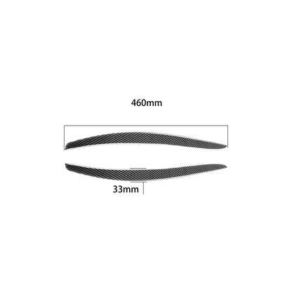 Front Headlight Eyebrow Trim for 2006-2012 BMW E92 E93 (2006-2012)