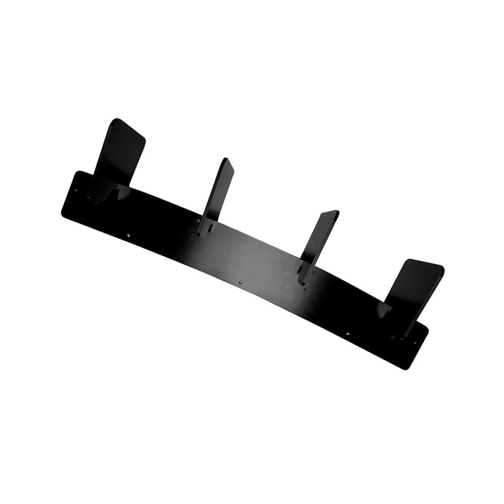 Black Rear Bumper Spoiler Protector for VW Tiguan L MK2 Standard Edition (2021-2023)