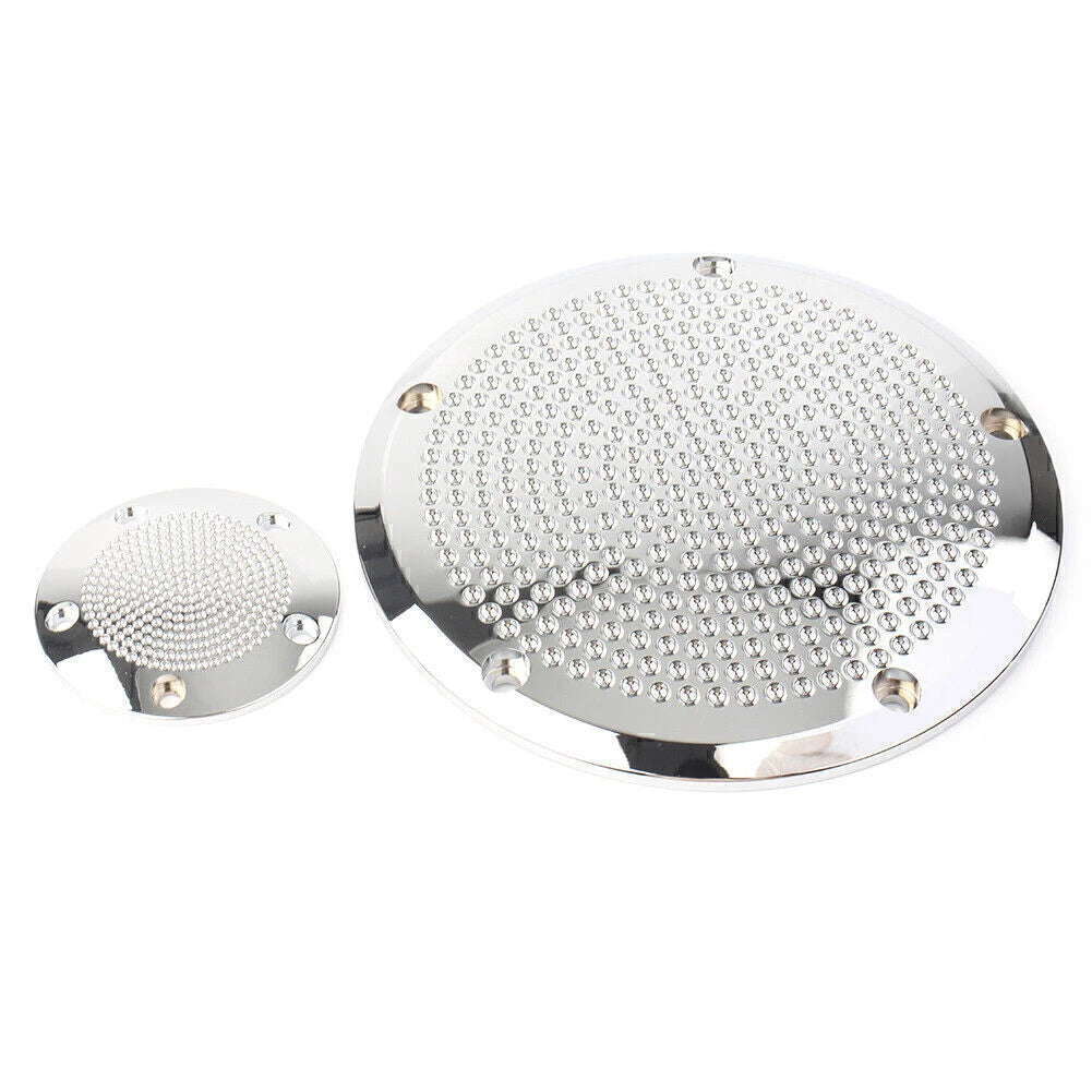 CNC 5 Hole Clutch & Timing Covers for Harley Twin Cam (2000-2017)