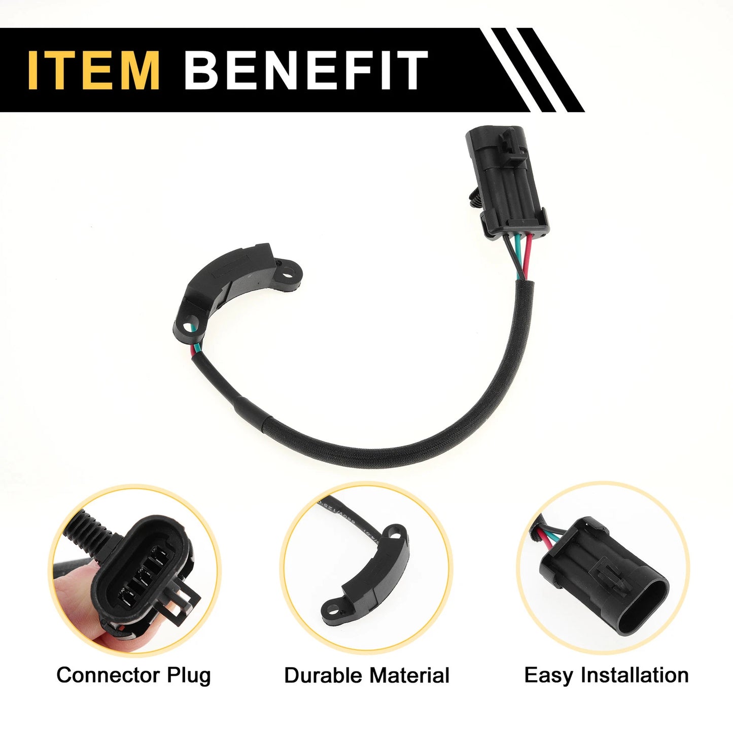 1 Pc Crankshaft Position Sensor for Chevrolet Malibu (1997-2003)