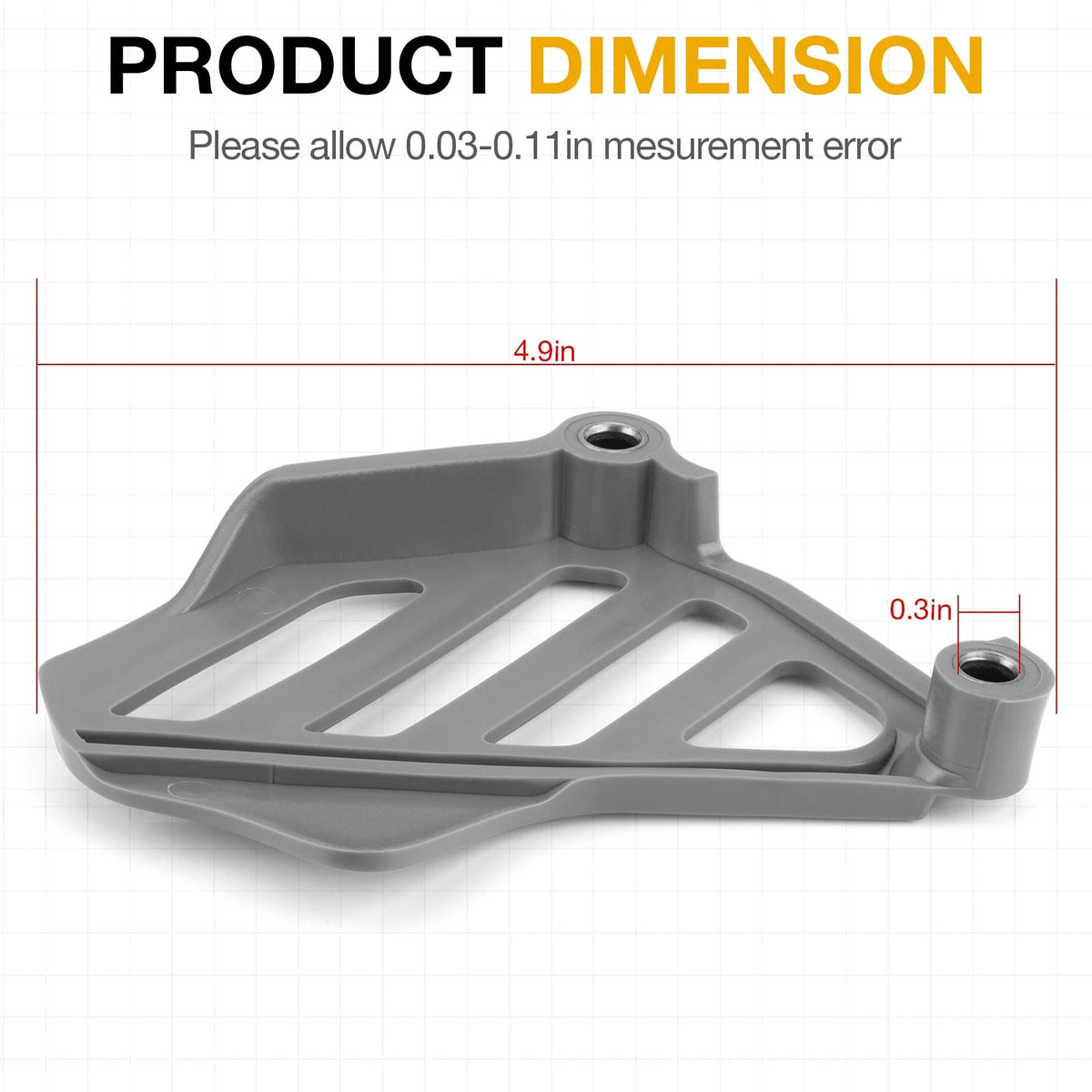 Front Sprocket Cover for Honda CR250R/CR500R (1994–2001)