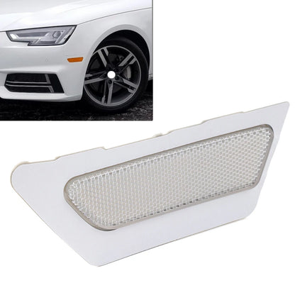 White Front Bumper Reflector Side Marker Light for Audi A4 B9 (2017-2019)