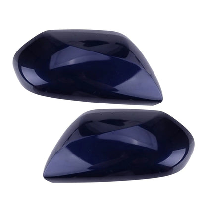Blue Outer Left Right Side Rearview Mirror Covers for Toyota Camry (2018-2023)