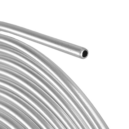 1/4" OD Galvanized Steel Brake Line Tubing Coil Roll w/ 16 Fittings (All Years)