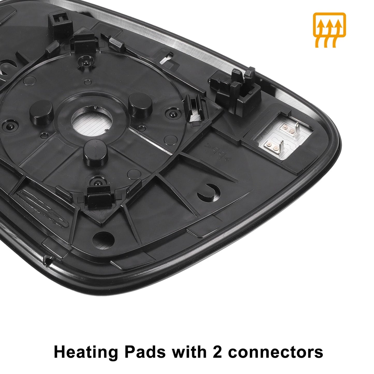 Heated Left Right Side Mirror Glass w/ Backing Plate for Toyota Tacoma (2005-2023)