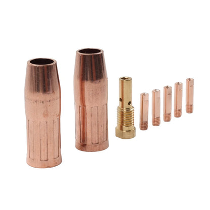 8 pcs Flux Nozzle Tip Kit for MIG 170 Welder (No specific years available)
