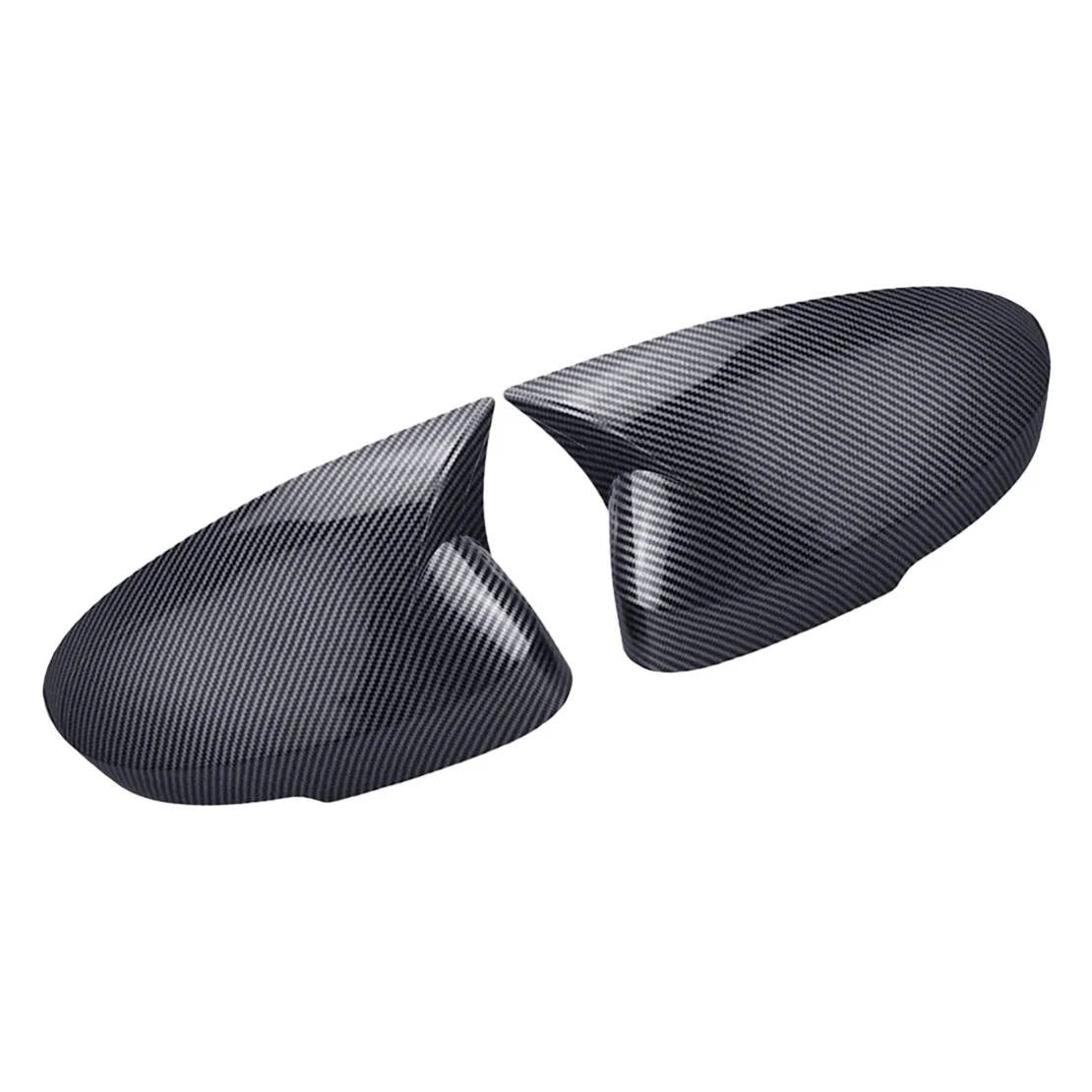 Black Side Mirror Covers Trim Caps for Nissan Rogue (2021-2024)