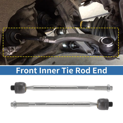 2 x Front Inner Tie Rod End Links for Dodge Charger, Chrysler 300 (2015-2022)