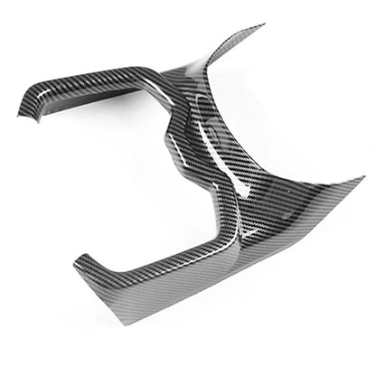 Carbon Fiber ABS Front Cup Holder Frame Cover for Toyota RAV4 (2019-2022)