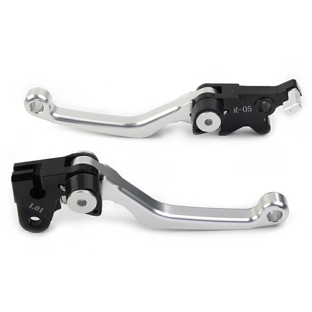 CNC Silver Pivot Brake Clutch Levers for Honda XR250 XR400 (1995-2007)