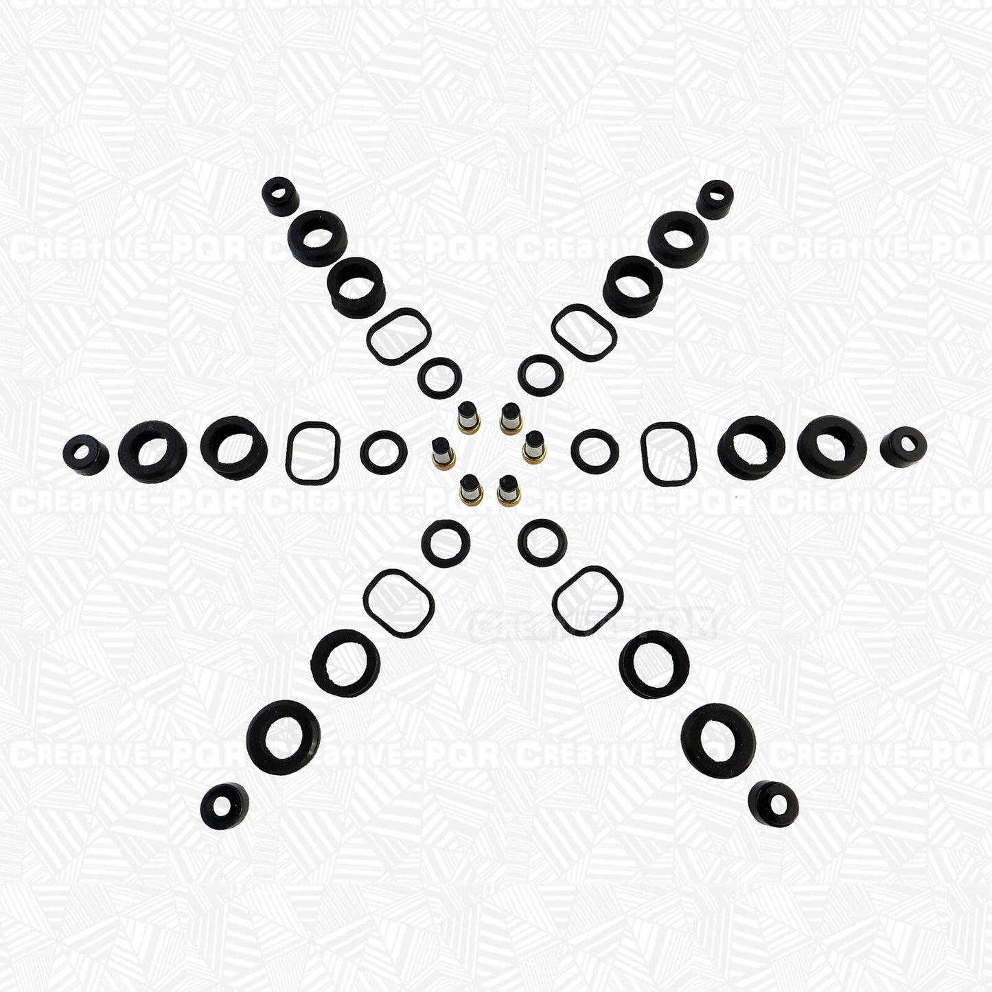 Fuel Injector Service Kit for Toyota Landcruiser FZJ105 1FZFE 4.5L (1998-2003)
