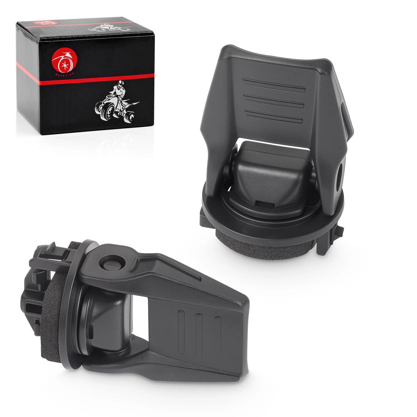 2 x Hood Storage Flip Latch Lever Lock for Yamaha Viking 700 YXM700 (2014–2024)